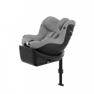 Siège auto sirona gi i-size tissu plus stone grey avec base intégrée Cybex