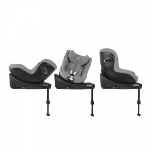 Siège auto sirona gi i-size tissu plus stone grey avec base intégrée Cybex