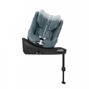 Siège auto sirona gi i-size tissu plus stormy blue avec base intégrée Cybex