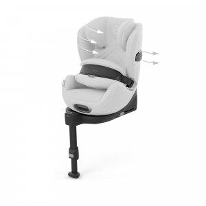 Siège auto anoris t2 i-size plus platinum white Cybex