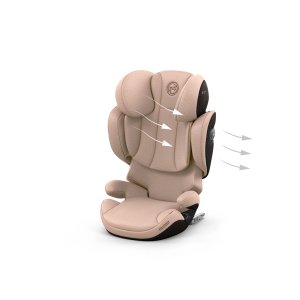 Siège auto réhausseur solution s comfort i-size cozy beige Cybex
