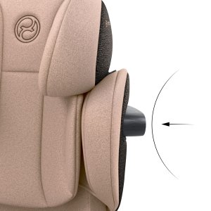 Siège auto réhausseur solution s comfort i-size cozy beige Cybex