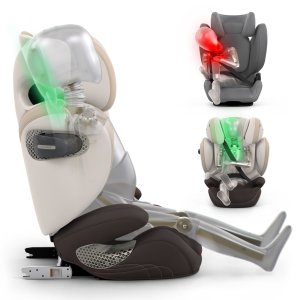 Siège auto réhausseur solution s style i-size amber brown Cybex