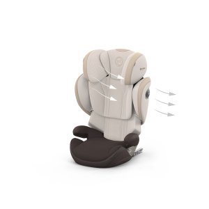 Siège auto réhausseur solution s style i-size amber brown Cybex