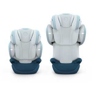 Siège auto réhausseur solution s style i-size opal blue Cybex