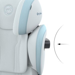 Siège auto réhausseur solution s style i-size opal blue Cybex