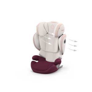 Siège auto réhausseur solution s style i-size quartz pink Cybex