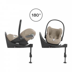 Siège auto cloud t i-size tissu plus cozy beige Cybex