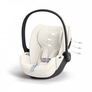 Siège auto cloud t i-size tissu plus off white Cybex