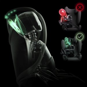 Siège auto pliable i-size solution g2 i-fix magic black Cybex