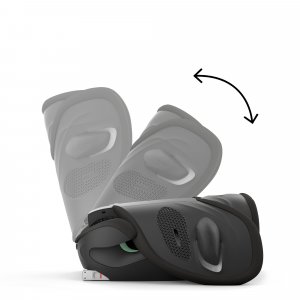 Siège auto pliable i-size solution g2 i-fix magic black Cybex