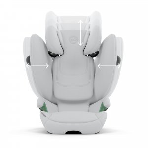 Siège auto pliable i-size solution g2 i-fix fog grey Cybex