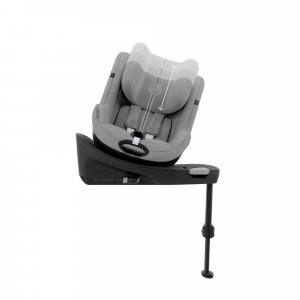 Siège auto sirona g3 i-size rotatif tissu plus stone grey Cybex