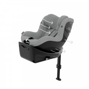 Siège auto sirona g3 i-size rotatif tissu plus stone grey Cybex