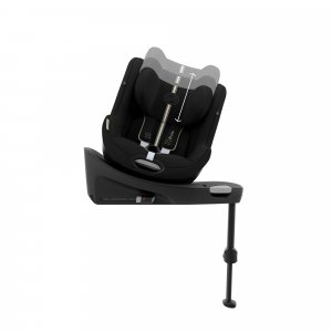 Siège auto sirona g3 i-size rotatif tissu plus moon black Cybex