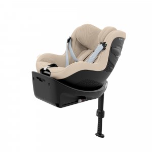Siège auto sirona g3 i-size rotatif tissu plus almond beige Cybex