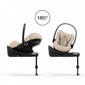 Siège auto cloud g3 i-size tissu plus almond beige Cybex