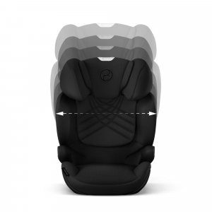 Siège auto solution t i-fix i-size tissu plus sepia black Cybex