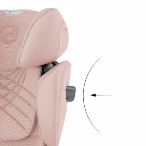 Siège auto solution t i-fix i-size tissu plus peach pink Cybex