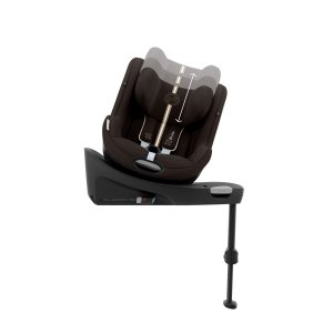 Siège auto sirona gi i-size tissu plus avec base intégrée chocolate brown Cybex