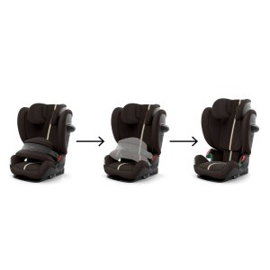 Siège auto évolutif pallas g3 i-size tissu plus chocolate brown Cybex