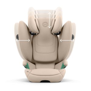 Siège auto pliable i-size solution g2 i-fix almond beige Cybex