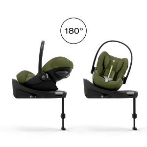 Siège auto cloud g3 i-size tissu plus moss green Cybex