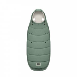 Chancelière poussette platinum leaf green Cybex