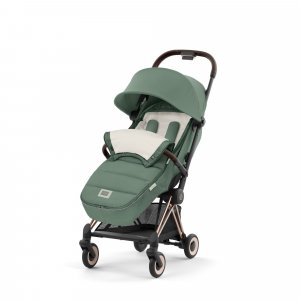 Chancelière poussette platinum leaf green Cybex