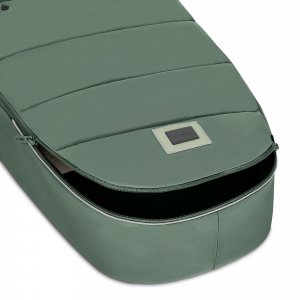 Chancelière poussette platinum leaf green Cybex