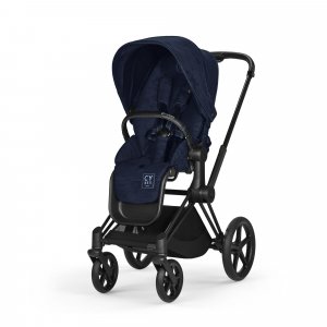 Habillage de siège priam 4 et e-priam 2 rebellious luxury denim blue Cybex