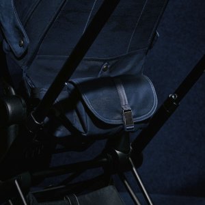 Habillage de siège priam 4 et e-priam 2 rebellious luxury denim blue Cybex