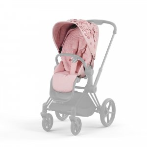 Habillage de siège priam 4 et e-priam 2 simply flowers pink Cybex