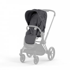 Habillage de siège priam 4 et e-priam 2 simply flowers dark Cybex
