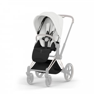 Habillage siège poussette priam 5 / e-priam 3 off white Cybex