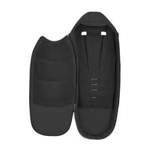 Chancelière poussette hiver platinum sepia black Cybex