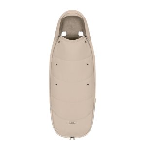 Chancelière poussette hiver platinum cozy beige Cybex