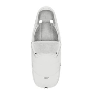 Chancelière poussette hiver platinum off white Cybex