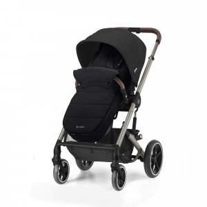 Chancelière poussette gold moon black Cybex