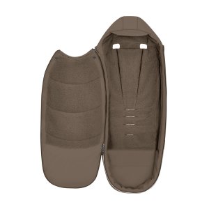 Chancelière poussette hiver platinum coconut brown Cybex