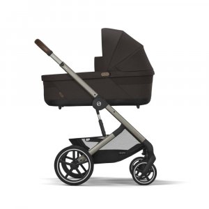 Poussette balios s lux 3 chocolate brown châssis taupe Cybex
