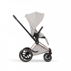 Poussette priam 5 city grey châssis rosegold Cybex