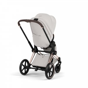 Poussette priam 5 city grey châssis rosegold Cybex