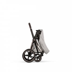 Poussette priam 5 city grey châssis rosegold Cybex