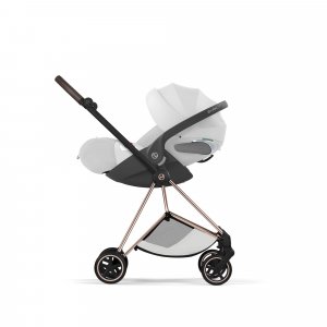 Poussette compacte mios 4 off white châssis rosegold Cybex