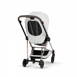 Poussette compacte mios 4 off white châssis rosegold Cybex