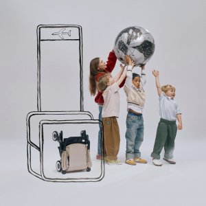 Poussette ultra-compacte agis almond beige Cybex