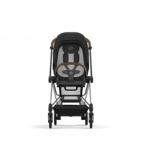 Poussette mios 3 sepia black châssis chrome brown Cybex