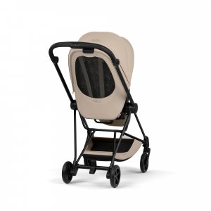 Poussette compacte mios 4 cozy beige châssis matt black Cybex