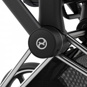 Châssis de poussette priam 4 chrome black Cybex